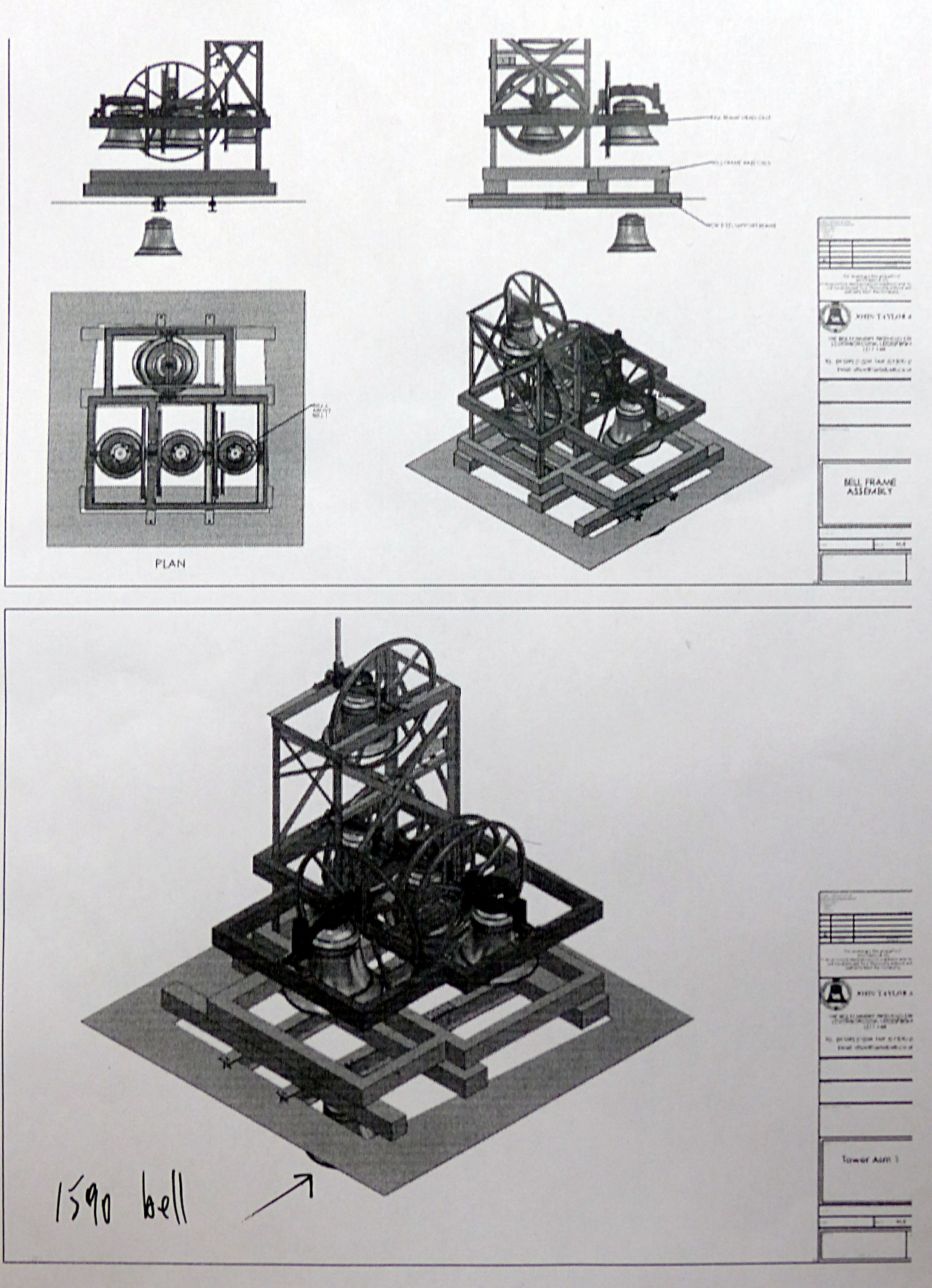 New Bells arrangement plan